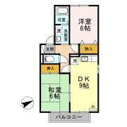 ディアコート加茂 A・Bの間取り画像