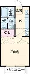 サンシティ沖野Cの間取り画像