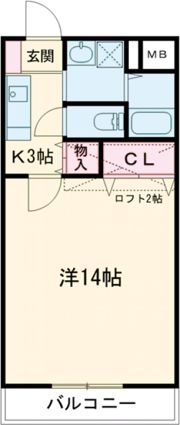 ロイヤルステージ多賀城五番館の間取り画像