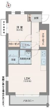 コンフォールの間取り画像