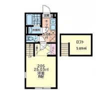 ドリームコート八王子の間取り画像