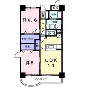 マンション グランデ カナバの間取り画像