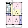 クレストコートの間取り画像