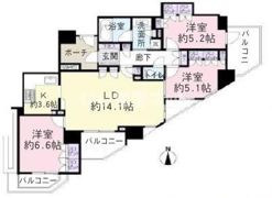 クリオ京王八王子ビサイドの間取り画像