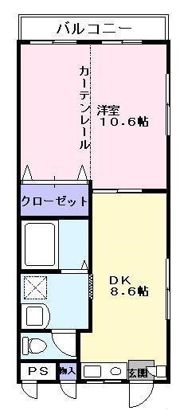 シャトル弐番館の間取り画像