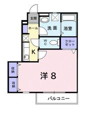 メロデイ－アの間取り画像