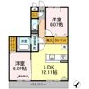 Kーコーポの間取り画像