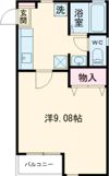 エアフォルク新田東Ⅱ番館の間取り画像
