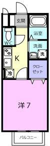 サンコート三雲の間取り画像