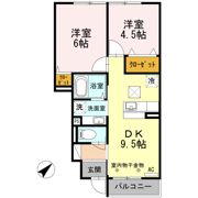 カサヴェールの間取り画像