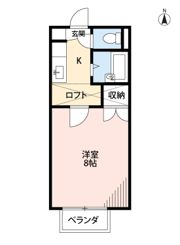 ピーセスコートの間取り画像