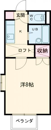 ピーセスコートの間取り画像