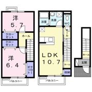 レイクパレットの間取り画像