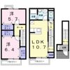 レイクパレットの間取り画像