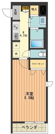 プラナスノーブルの間取り画像