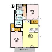 サニーサイド聖蹟 Ⅱの間取り画像