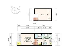 グランディⅢの間取り画像