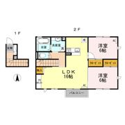 クレール A棟の間取り画像