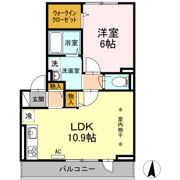 コージーコート・Fの間取り画像