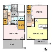 エスポワールの間取り画像