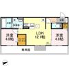 Claire court（ｸﾚｱｺｰﾄ）の間取り画像