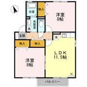 ブルーミング Ⅰの間取り画像