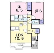 コンフォール エレガンテBの間取り画像