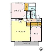 UNIT・8 ABの間取り画像