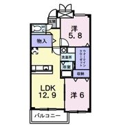 イーストガーデンの間取り画像