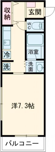 レジデンス北川の間取り画像