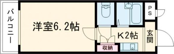 エリートNAKANOⅠ棟の間取り画像