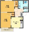 フレグランス平山Bの間取り画像