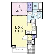 ソレイユ ブランの間取り画像