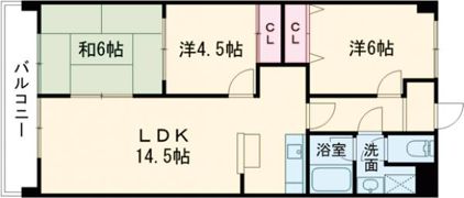 ファミールDANの間取り画像