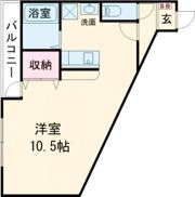 フェイム瀬田の間取り画像