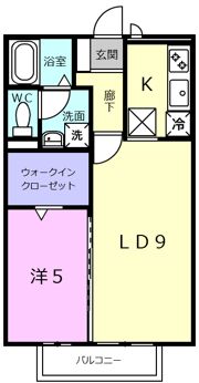ユーメインの間取り画像