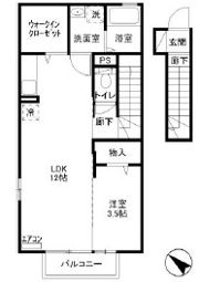 エルダンジュの間取り画像