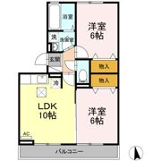 セントレ富沢の間取り画像