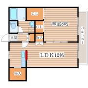 アヴァンセ栗生の間取り画像