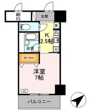 サンタウン竹鼻 Aの間取り画像