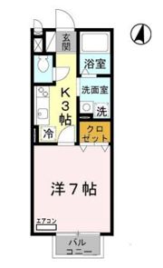 グランシャリオの間取り画像