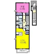 bel quartetto Ⅲの間取り画像