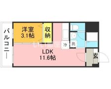グリュックハイム山王公園前の間取り画像