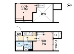 セレニティハイムの間取り画像