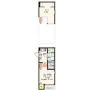 ヴィサージュ室見の間取り画像