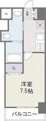 サムティタワーズ愛宕の間取り画像