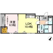 セレーノ堀之内の間取り画像