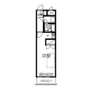 エスパシオ大町の間取り画像
