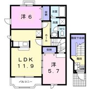 ソレイユ ルヴァンの間取り画像