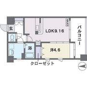 ニューガイアリムール西新南No.67の間取り画像